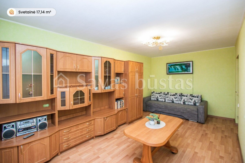 Parduodamas butas Žemaitijos g., Mažeikių m., Mažeikių r. sav., 49.96 m2 ploto, 2 kambariai 3