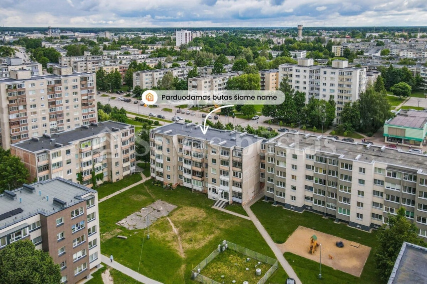 Parduodamas butas Žemaitijos g., Mažeikių m., Mažeikių r. sav., 49.96 m2 ploto, 2 kambariai 13