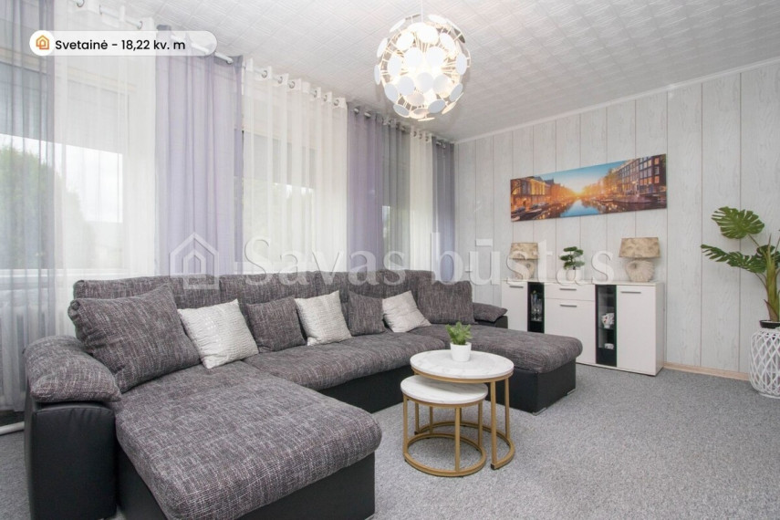 Parduodamas namas Putinų g., Kivylių k., Akmenės r. sav., 73.24 m2 ploto, 1 aukštai 4