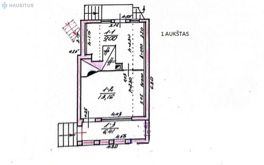 Parduodamas namas Elmos 10-oji g., Šeimyniškėliai, 53.02 kv.m ploto 40
