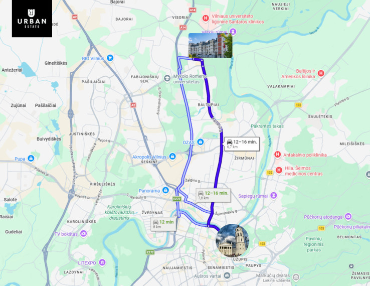 Parduodamas butas Visorių g., Visoriuose, Vilnius, 46.5 kv.m ploto 31