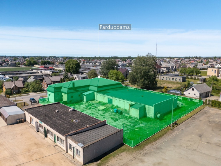 Parduodamos administracinės, kitos paskirties, paslaugų, prekybos, sandėliavimo patalpos Veterinarijos g., Tauragės m., Tauragės r. sav., 972.44 m2 ploto 7