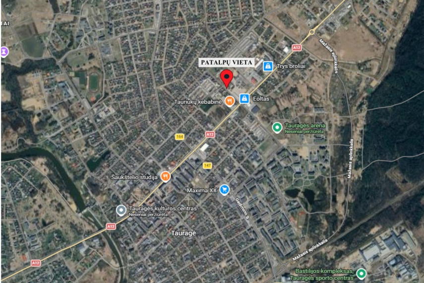 Parduodamos administracinės, kitos paskirties, paslaugų, prekybos, sandėliavimo patalpos Veterinarijos g., Tauragės m., Tauragės r. sav., 972.44 m2 ploto 14