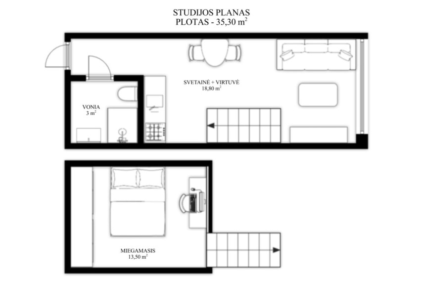 Parduodamos gamybinės patalpos Liepsnos g., Vilniaus m., Vilniaus m. sav., 35.3 m2 ploto 16