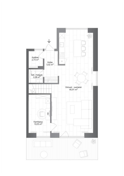 Parduodamas namas Parko g., Tarandė, Vilniaus m., Vilniaus m. sav., 126.00 m² ploto 5 kambariai 48