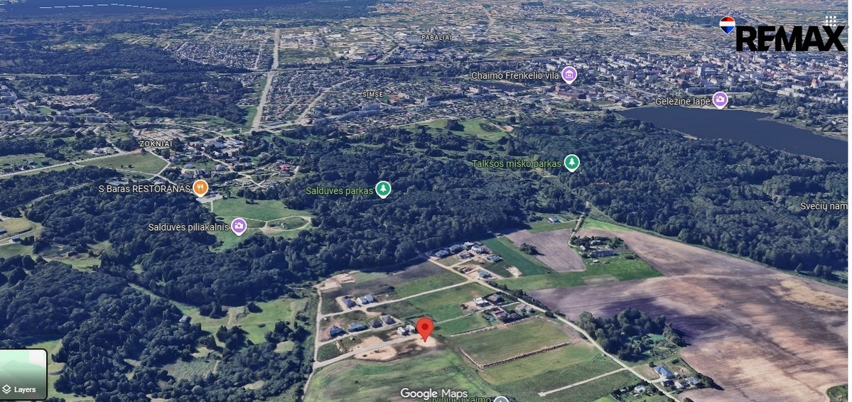 Parduodamas sklypas Salduvės g., Žuvininkai, 14 a ploto 3