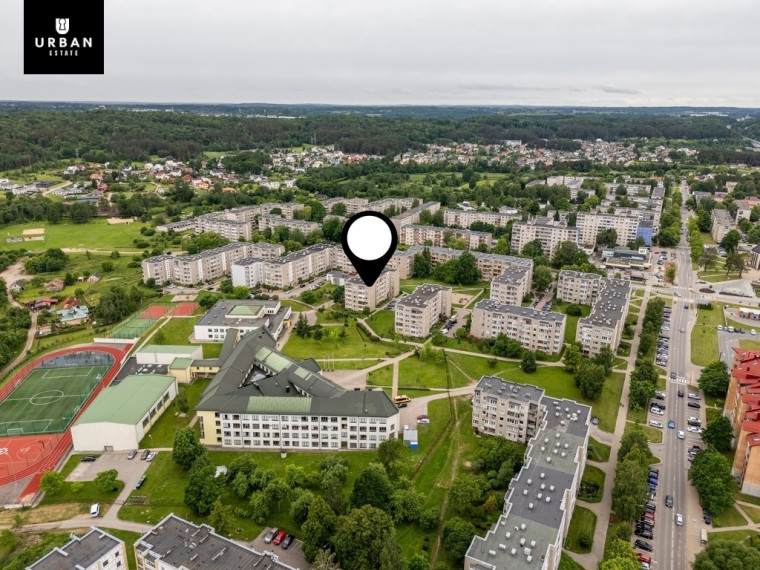 Parduodamas butas Šviesos g., Grigiškės, 67.78 kv.m ploto 24