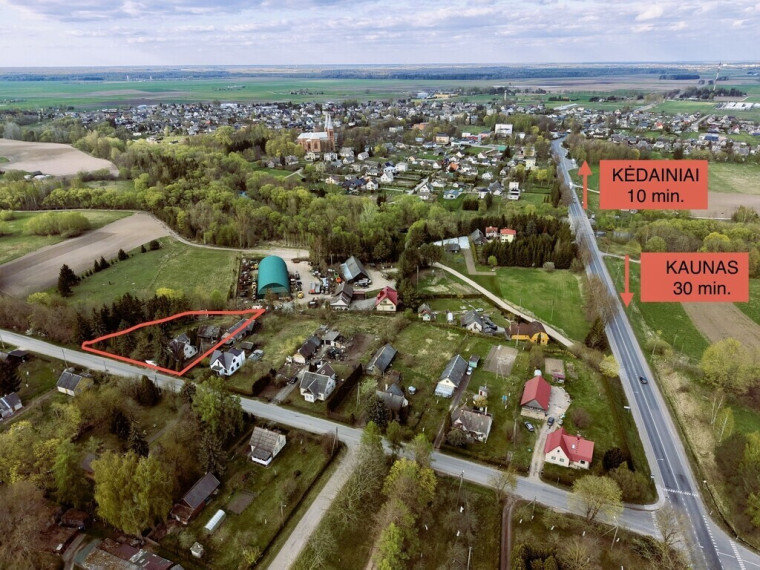 PARDUODAMAS NAMAS JUODKAIMIUOSE, JOSVAINIŲ SEN. – SU DIDELIU SKLYPU IR KOMERCINĖMIS PATALPOMIS 3