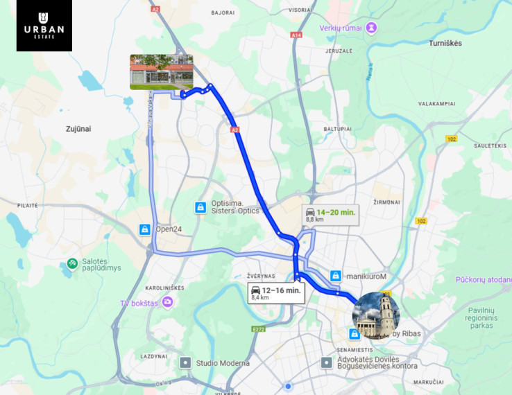 Parduodamos patalpos Pavilnionių g., Pašilaičiuose, Vilnius, 60.93 kv.m ploto 17