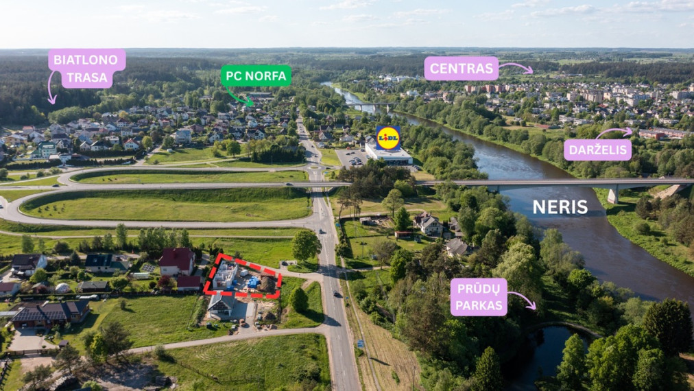 Parduodamas namas Saulėtekio g., Nemenčinės m., Vilniaus r. sav., 136.46 m2 ploto, 2 aukštai 5