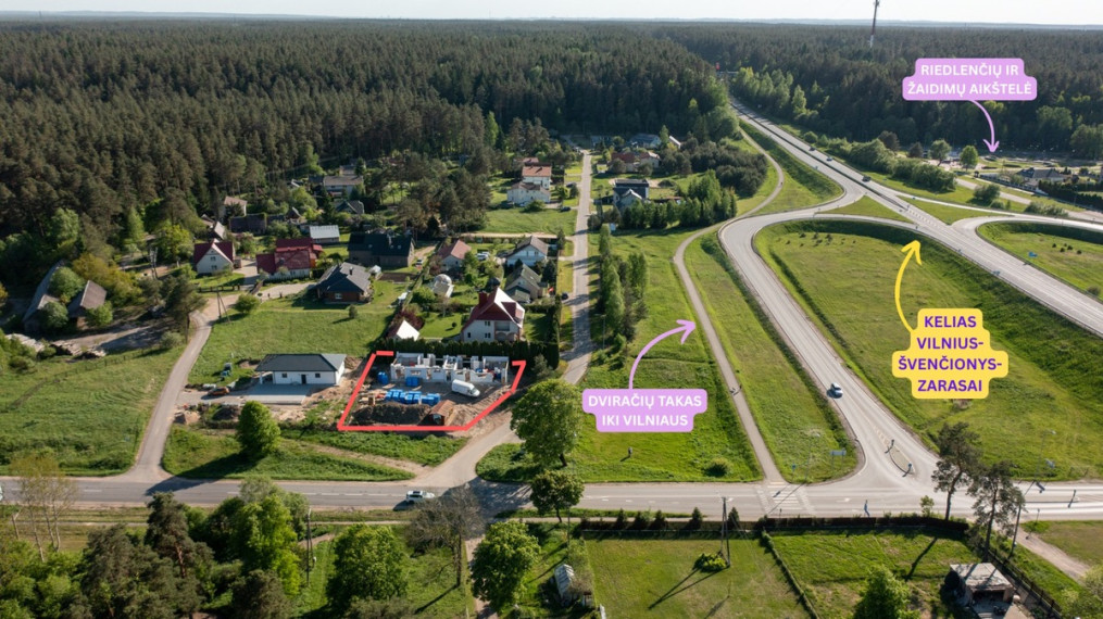 Parduodamas namas Saulėtekio g., Nemenčinės m., Vilniaus r. sav., 136.46 m2 ploto, 2 aukštai 6