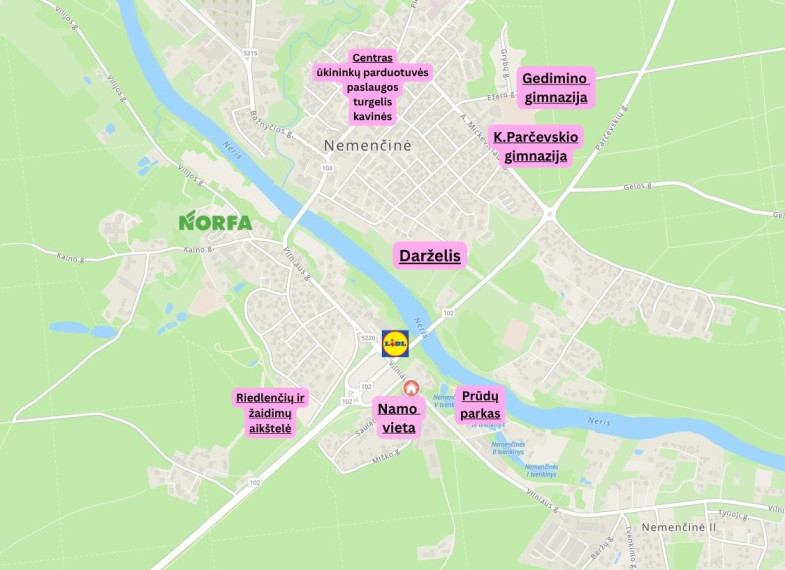 Parduodamas namas Saulėtekio g., Nemenčinės m., Vilniaus r. sav., 136.46 m2 ploto, 2 aukštai 7
