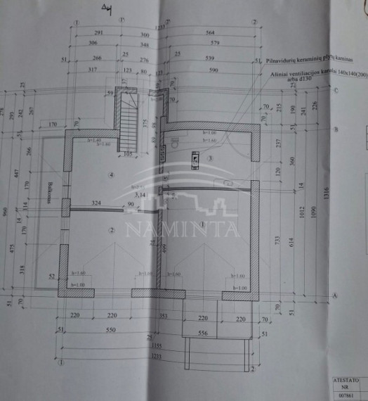 Parduodamas namas Vydmantų k., Kretingos r. sav., 200 m2 ploto, 2 aukštai 2