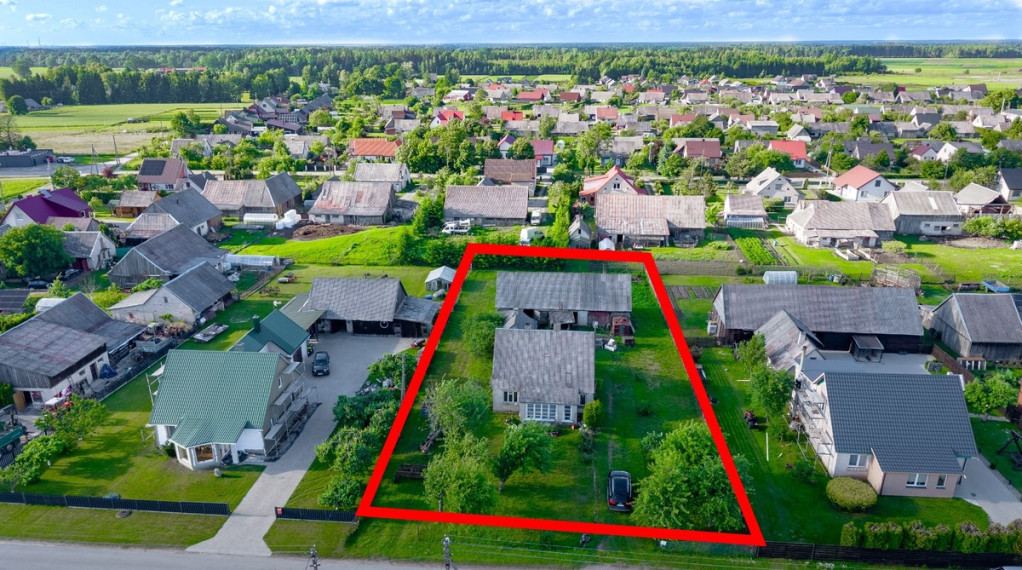 Parduodamas namas Tylioji g., Balėnų k., Mažeikių r. sav., 91.43 m2 ploto, 1 aukštai 5