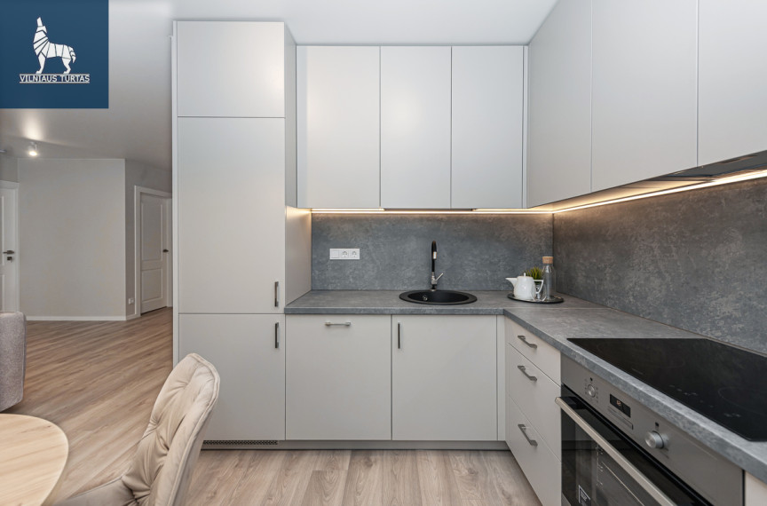 Parduodamas butas Daugėliškio g., Šnipiškės, Vilniaus m., Vilniaus m. sav., 67 m2 ploto, 3 kambariai 8