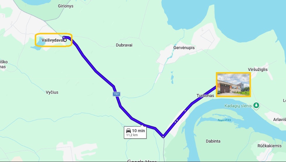 Nuomojamos administracinės, gamybinės, kitos paskirties, sandėliavimo patalpos Pilėnų g., Sietyno k., Kauno r. sav., 230 m2 ploto 7