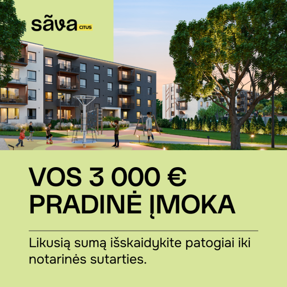 Parduodamas butas Mykolo Lietuvio g., Fabijoniškės, Vilniaus m., Vilniaus m. sav., 57.19 m² ploto 3 kambariai 2