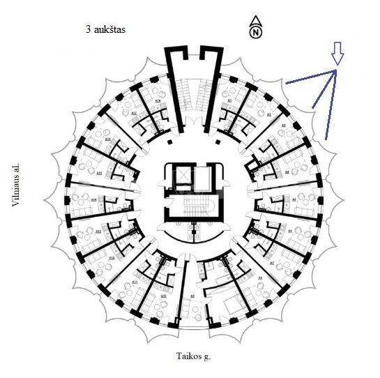 Parduodamas butas Taikos g., Druskininkų m., Druskininkų sav., 52.58 m2 ploto, 3 kambariai 20