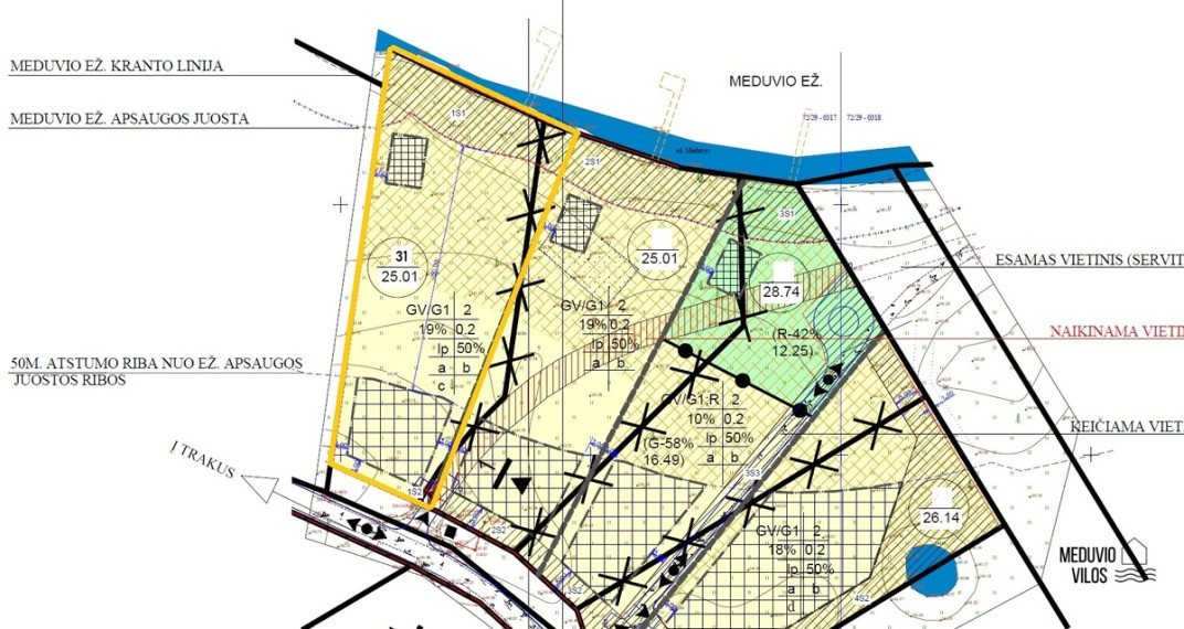 Parduodamas kitos paskirties sklypas Luknos g., Senojo Tarpupio k., Trakų r. sav., 25.01 a ploto 12