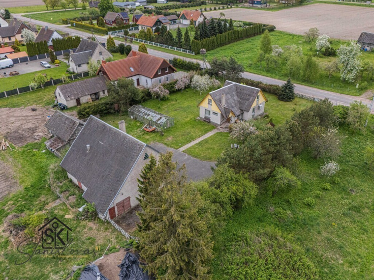 PARDUODAMAS NAMAS SU 29.50 ARŲ ŽEMĖS SKLYPU RUSNĖJE, SODŲ G. 28 40