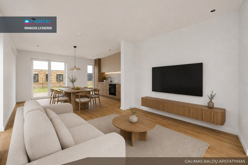 Parduodamas namas Tilto g., Didžiosios Riešės mstl., Vilniaus r. sav., 93 m2 ploto, 1 aukštai 3