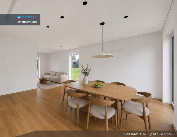 Parduodamas namas Tilto g., Didžiosios Riešės mstl., Vilniaus r. sav., 93 m2 ploto, 1 aukštai 11