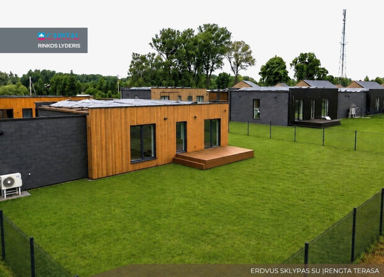 Parduodamas namas Tilto g., Didžiosios Riešės mstl., Vilniaus r. sav., 93 m2 ploto, 1 aukštai 38