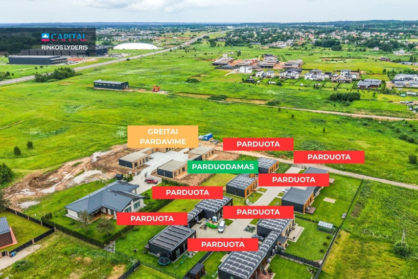 Parduodamas namas Tilto g., Didžiosios Riešės mstl., Vilniaus r. sav., 93 m2 ploto, 1 aukštai 41