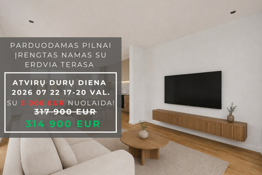 Parduodamas namas Tilto g., Didžiosios Riešės mstl., Vilniaus r. sav., 93 m2 ploto, 1 aukštai 2