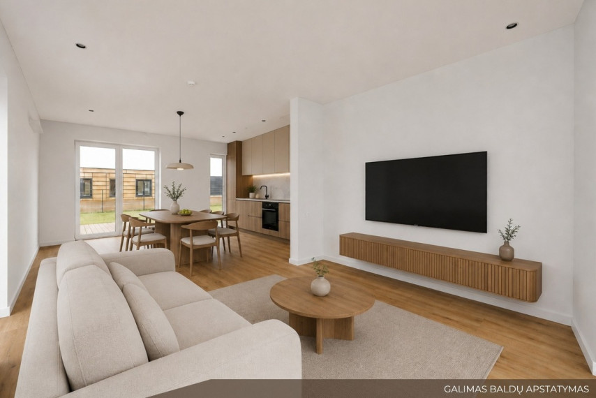 Parduodamas namas Tilto g., Didžiosios Riešės mstl., Vilniaus r. sav., 93 m2 ploto, 1 aukštai 3