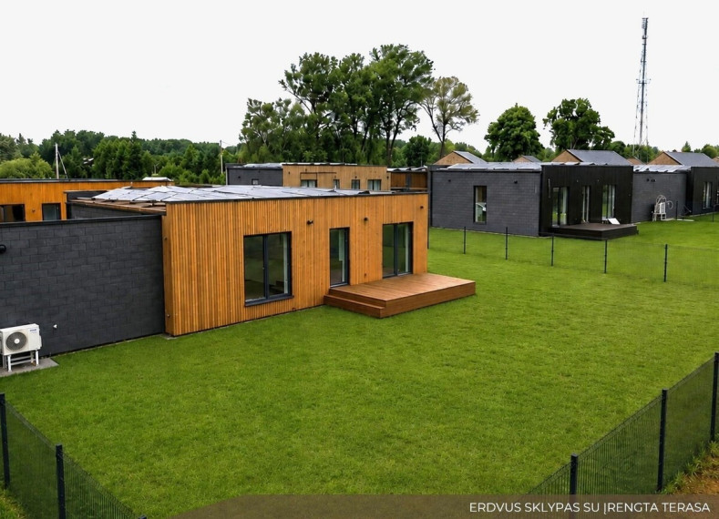 Parduodamas namas Tilto g., Didžiosios Riešės mstl., Vilniaus r. sav., 93 m2 ploto, 1 aukštai 38