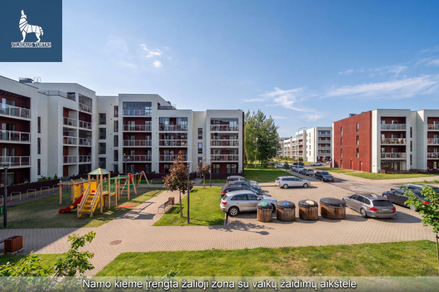 Parduodamas butas Tolminkiemio g., Pilaitė, Vilniaus m., Vilniaus m. sav., 45.45 m2 ploto, 2 kambariai 31