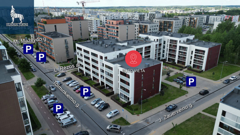 Parduodamas butas Tolminkiemio g., Pilaitė, Vilniaus m., Vilniaus m. sav., 45.45 m2 ploto, 2 kambariai 35