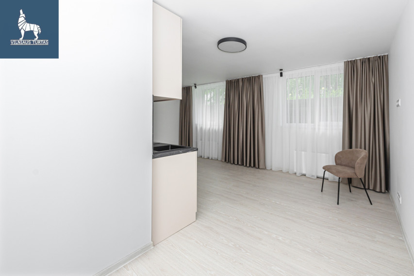 Parduodamas butas Studentų g., Žvėrynas, Vilniaus m., Vilniaus m. sav., 32.6 m2 ploto, 1 kambariai 8