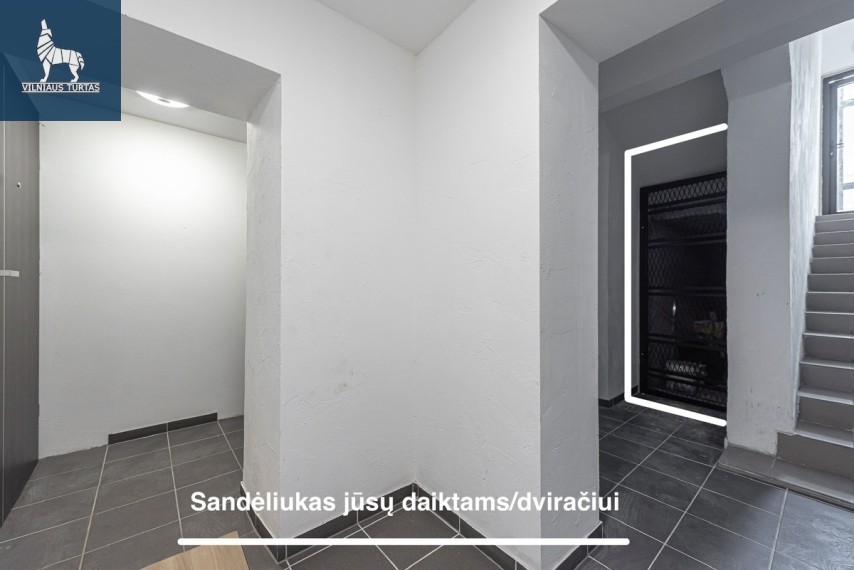 Parduodamas butas Studentų g., Žvėrynas, Vilniaus m., Vilniaus m. sav., 32.6 m2 ploto, 1 kambariai 18