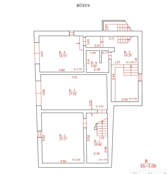 Parduodamas namas Pagrindinė g., Rastinėnų k., Vilniaus r. sav., 316.77 m2 ploto, 2 aukštai 40