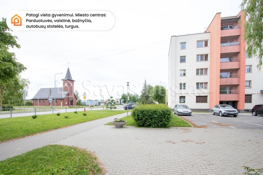 Parduodamas butas Ventos m., Akmenės r. sav., 49.4 m2 ploto, 2 kambariai 18
