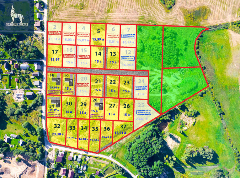 Parduodamas kitos paskirties sklypas Brinkiškių g., Brinkiškių k., Vilniaus r. sav., 15 a ploto 7
