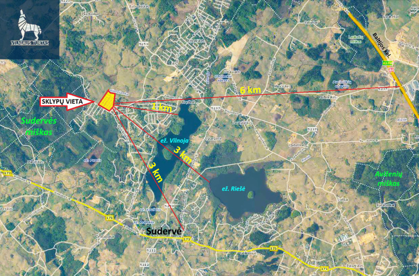 Parduodamas kitos paskirties sklypas Brinkiškių g., Brinkiškių k., Vilniaus r. sav., 15 a ploto 12