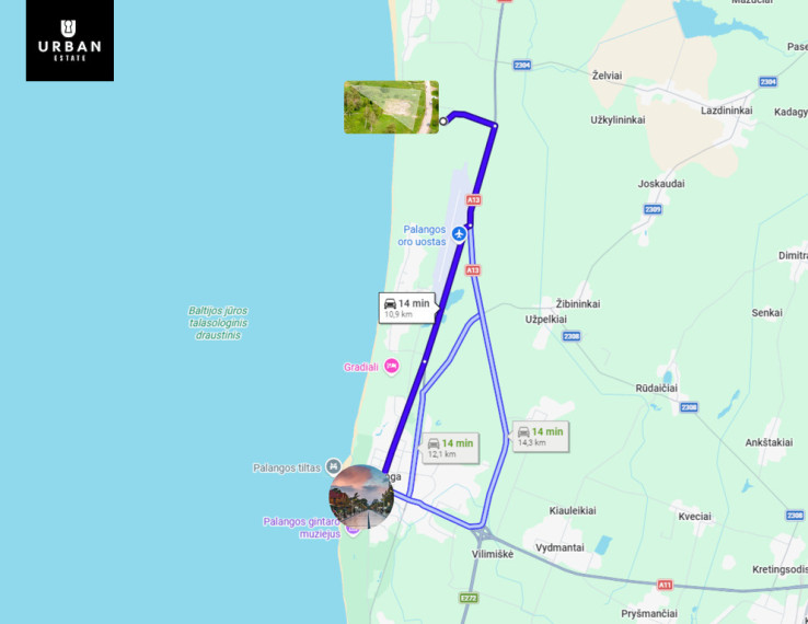Parduodamas sklypas Monciškės g., , Palanga, 19.36 a ploto 11
