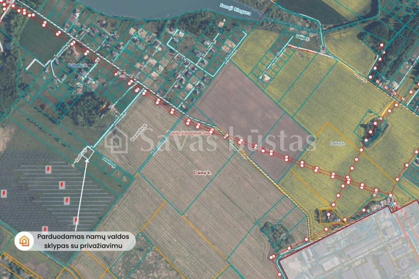 Parduodamas  sklypas Paitaičių k., Šiaulių r. sav., 12.68 a ploto 6