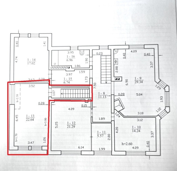 Parduodamas butas Dvareliškių g., Šlienavos k., Kauno r. sav., 236 m2 ploto, 8 kambariai 49