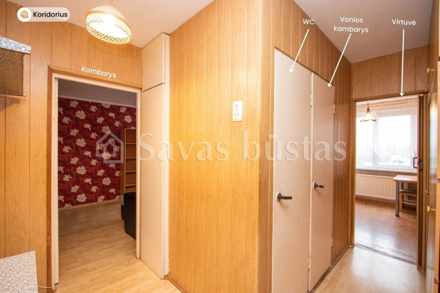 Nuomojamas butas Energetikų g., Šiaulių m., Šiaulių m. sav., 36 m2 ploto, 1 kambariai 10