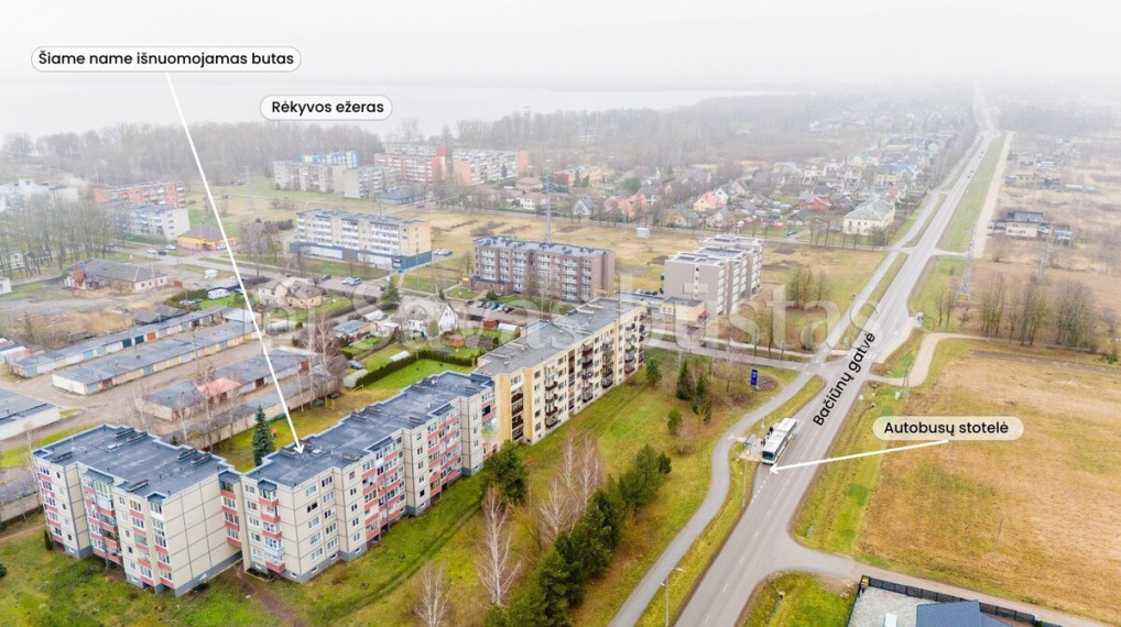 Nuomojamas butas Energetikų g., Šiaulių m., Šiaulių m. sav., 36 m2 ploto, 1 kambariai 19