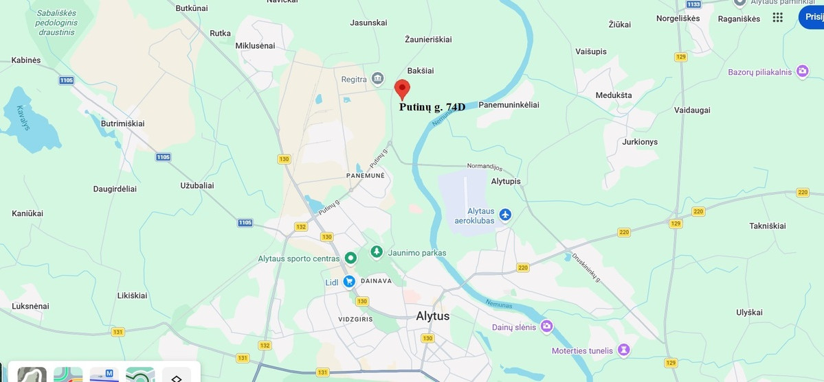 Parduodamas  sklypas Putinų g., Alytaus m., Alytaus m. sav., 10.78 a ploto 11