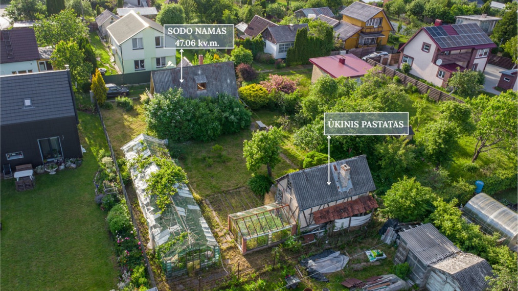 Parduodamas namas Rožių tak., Žiaukų k., Klaipėdos r. sav., 47.06 m2 ploto, 2 aukštai 3