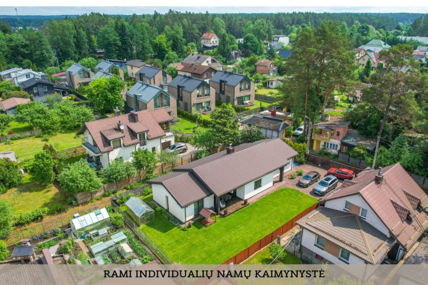 Parduodamas namas Gelvadiškių Sodų 2-oji g., Vilniaus m., Vilniaus m. sav., 139.62 m2 ploto, 1 aukštai 31