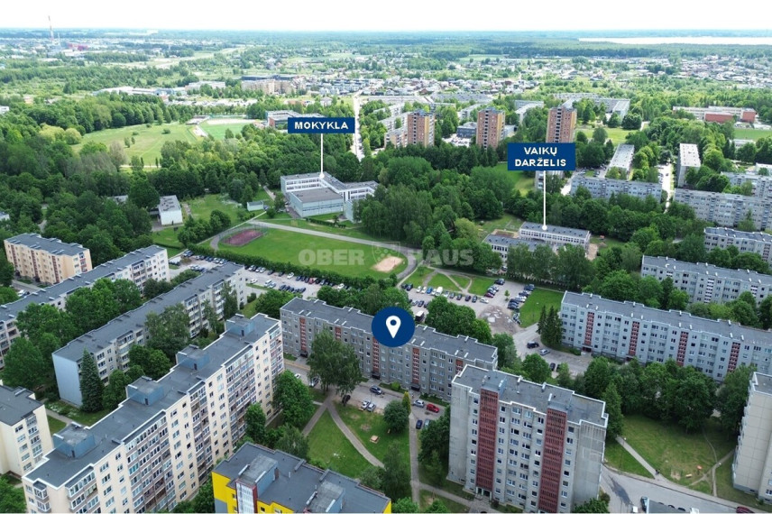Parduodamas butas Krymo g. , Lieporiai, Šiaulių m., Šiaulių m. sav., 64.14 m2 ploto, 3 kambariai 3