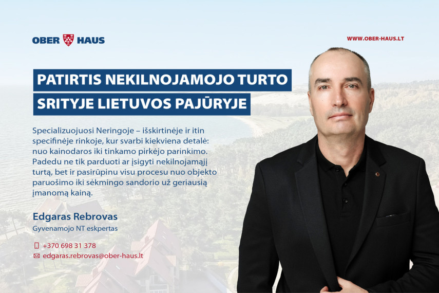 Parduodamas butas Vilų g., Neringos m., Neringos sav., 15.6 m2 ploto, 1 kambariai 10