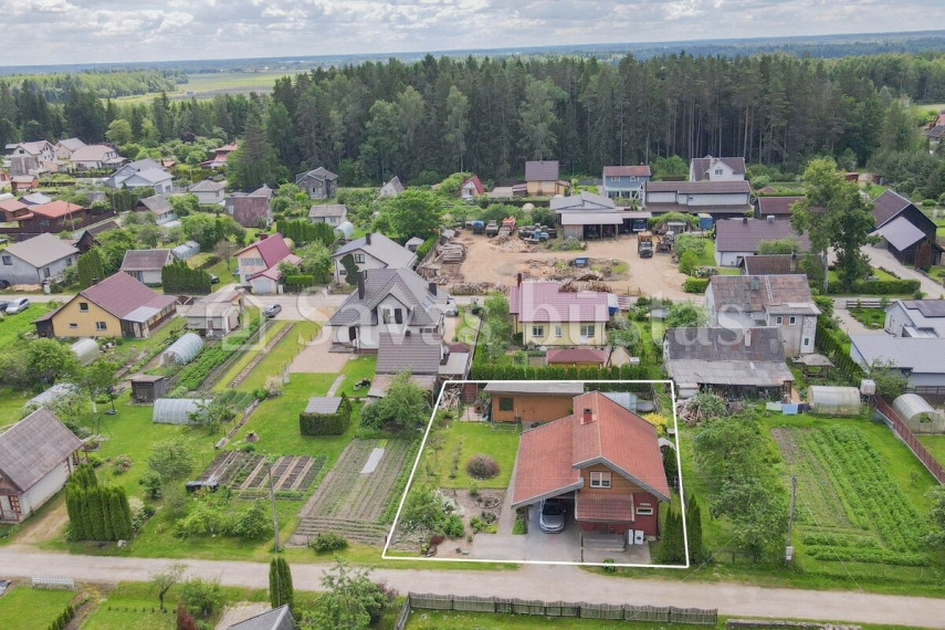 Parduodamas namas Mažeikių r. sav., Naikių k., Gilių 1-oji, 76.74 m2 ploto, 2 aukštai 14